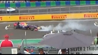 Sebastian Vettel HUNGARORING 2014 360° piruett (HD - 1080p)