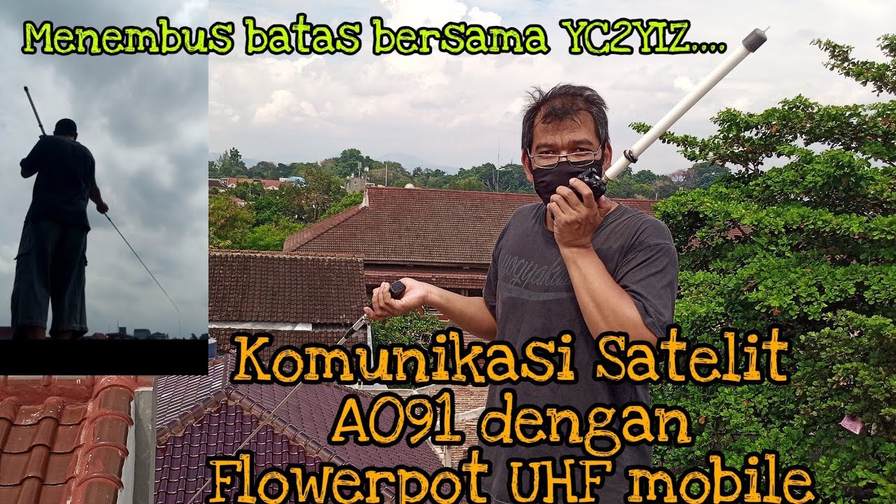Cara Membuat Antenna Flower Pot Vhf Uhf By Yc2yiz