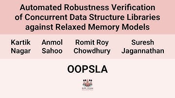 [OOPSLA24] Automated Robustness Verification of Concurrent Data Structure Libraries Against(…)