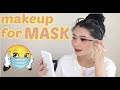 AFFORDABLE AND QUICK! Quarantine Makeup Routine (OKAY WITH MASK!) | Anna Cay ♥