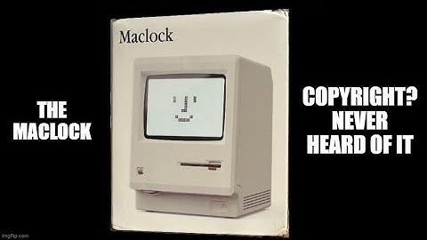 The Maclock (Mac Clock) - Unboxing and Review