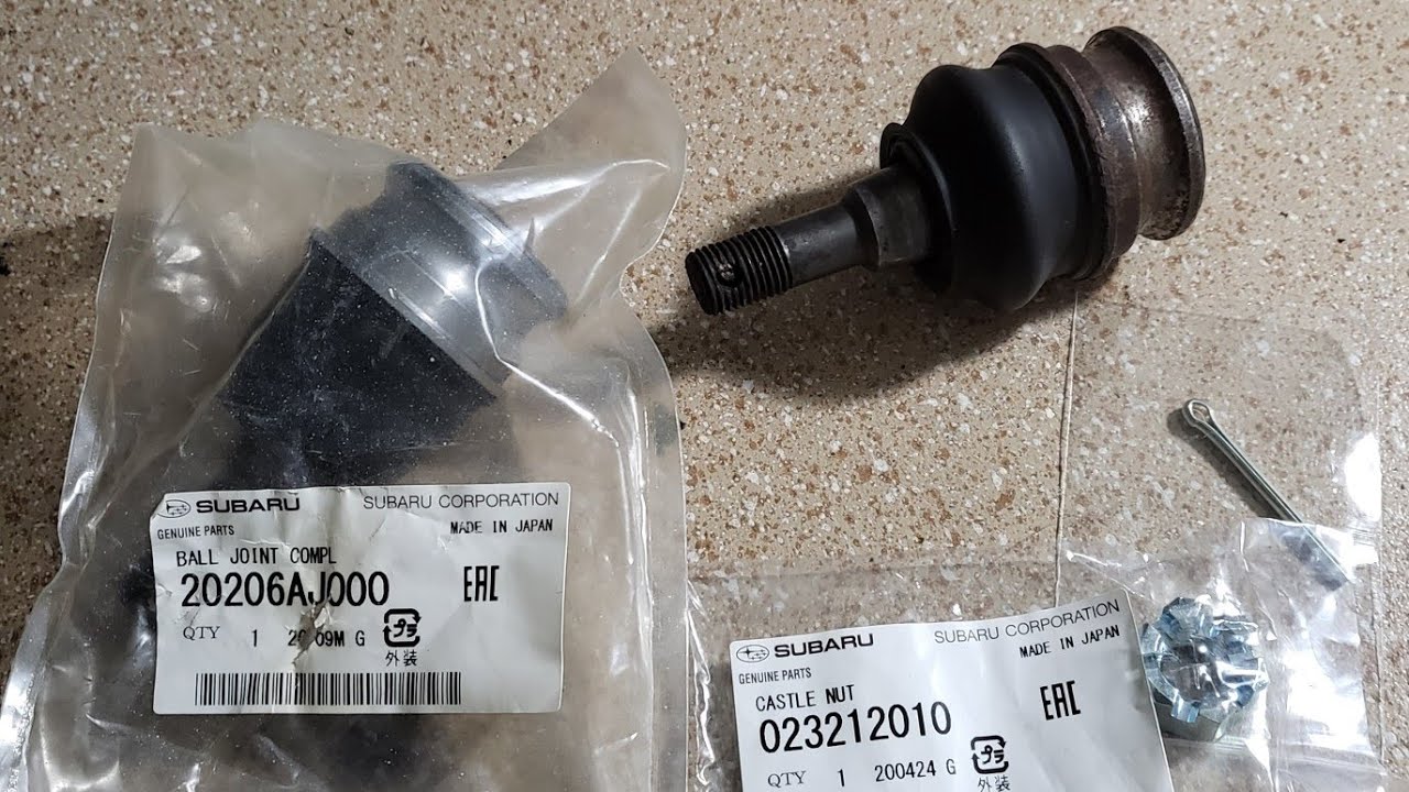 Subaru Ball Joint Replacement on a 2013 Impreza Wrx YouTube