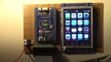 STM32+ILI9320 LCD Demonstration + 3D algorithm