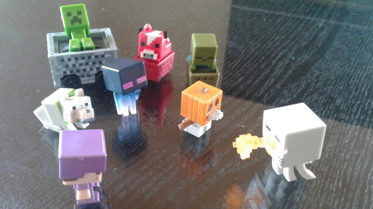 Minecraft Mini Figures! Opening Series 4, 5, 9, 10, 11, and The Minecart Series!!!