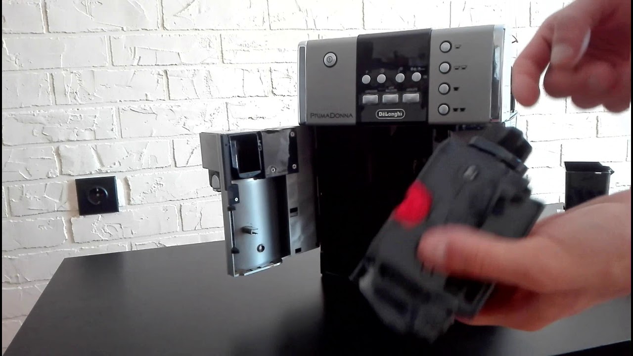 Ремонт Delonghi 6600 PRIMADONNA - YouTube