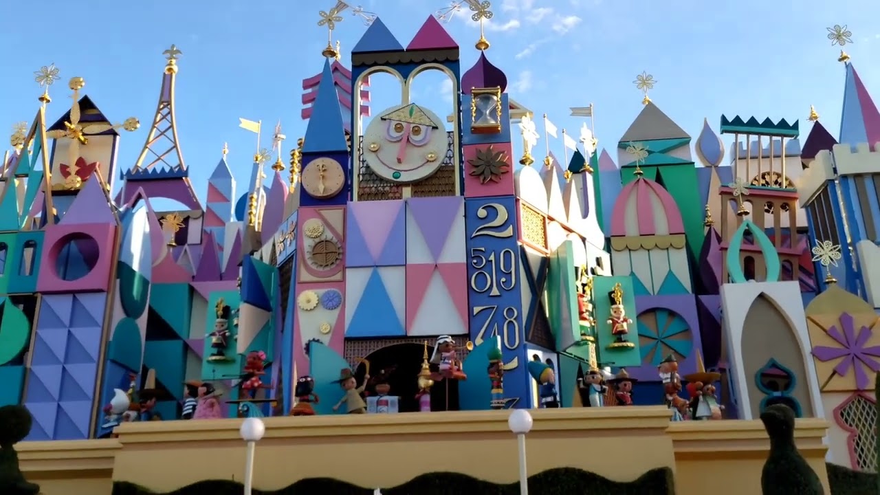 東京ディズニーランド】イッツ・ア・スモールワールドのクロック