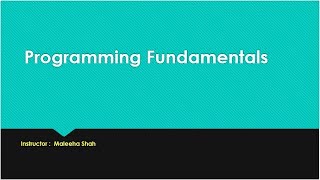 lecture 07 Nested Loops Part 02
