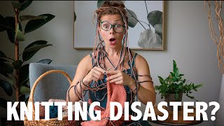 3 Knitting Disasters Every Beginner Knitter Should Avoid!!  EEK! (And How To Fix Them)