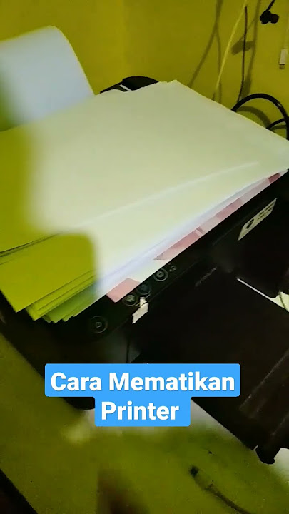 Cara Mematikan Printer #shorts #shortvidio