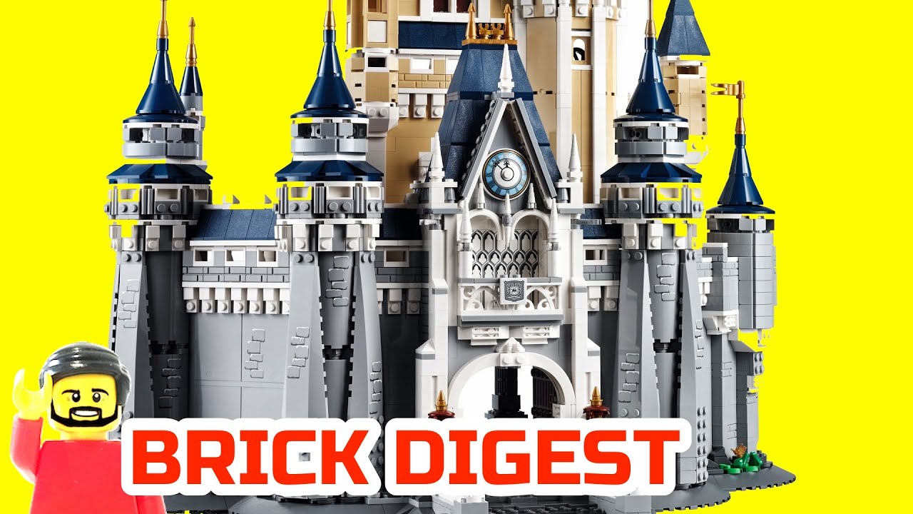 Lego Disney Castle 71040 : Time Lapse Build