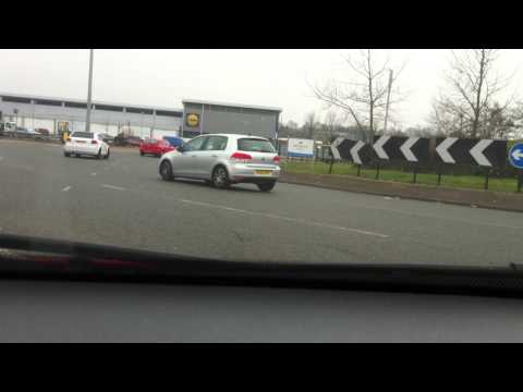 Blue Ribbon. Longford To Nun & M6. Right 3rd Exit