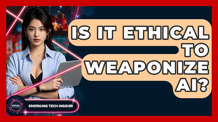 Is It Ethical To Weaponize AI? - Emerging Tech Insider