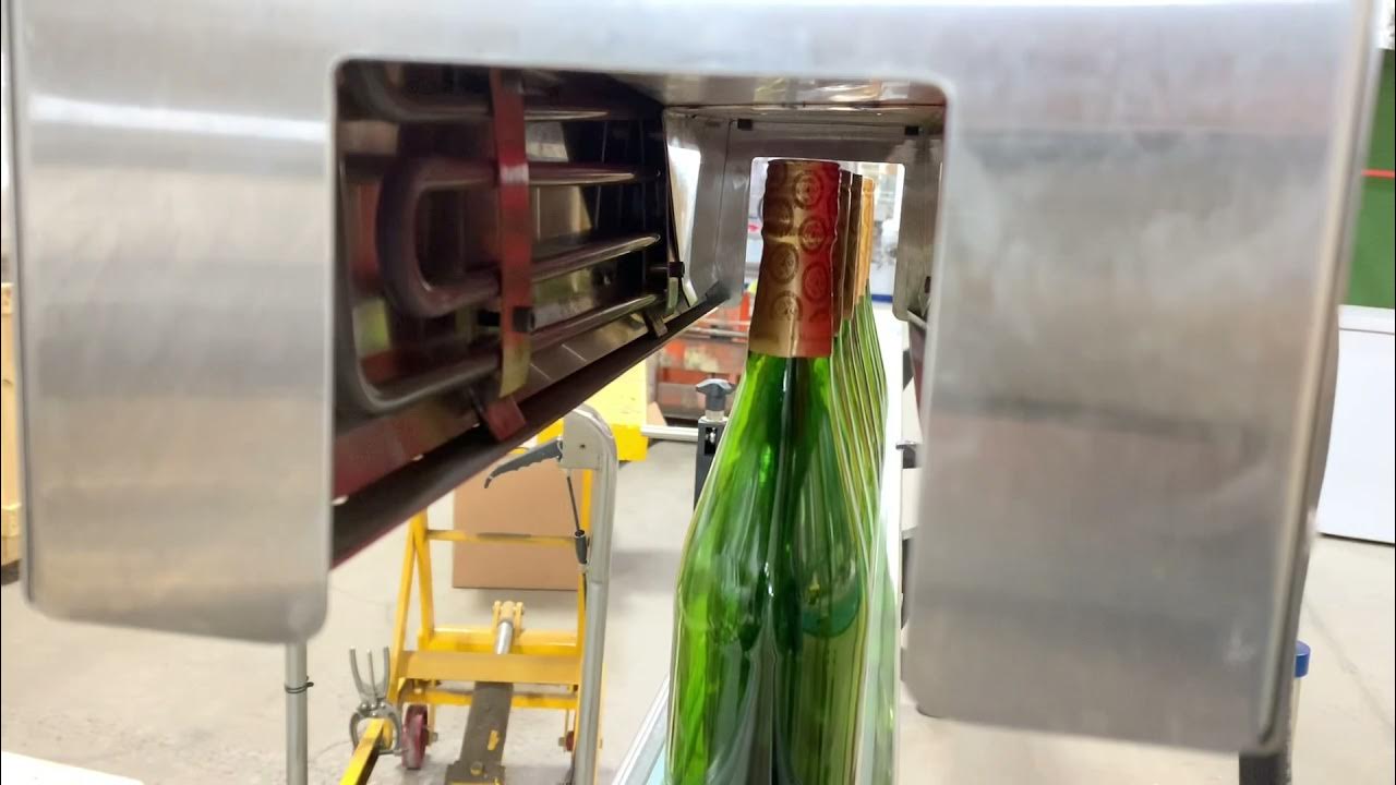 Sparkling Wine Capsule Heat Shrink Tunnel, Wine Bottle Capsule Heat