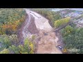 Строительство дороги &quot;МКАД-Коммунарка-Остафьево&quot; 09.10.2018
