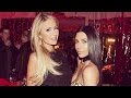 Kim Kardashian & Paris Hilton REUNITE at Holiday Party - Kanye Shares Fa...