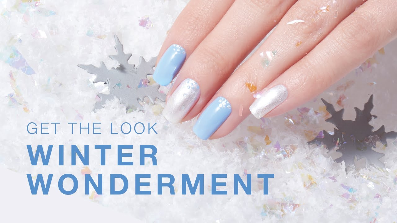 DIY Holiday Nail Art Tutorial: 'Winter Wonderment'