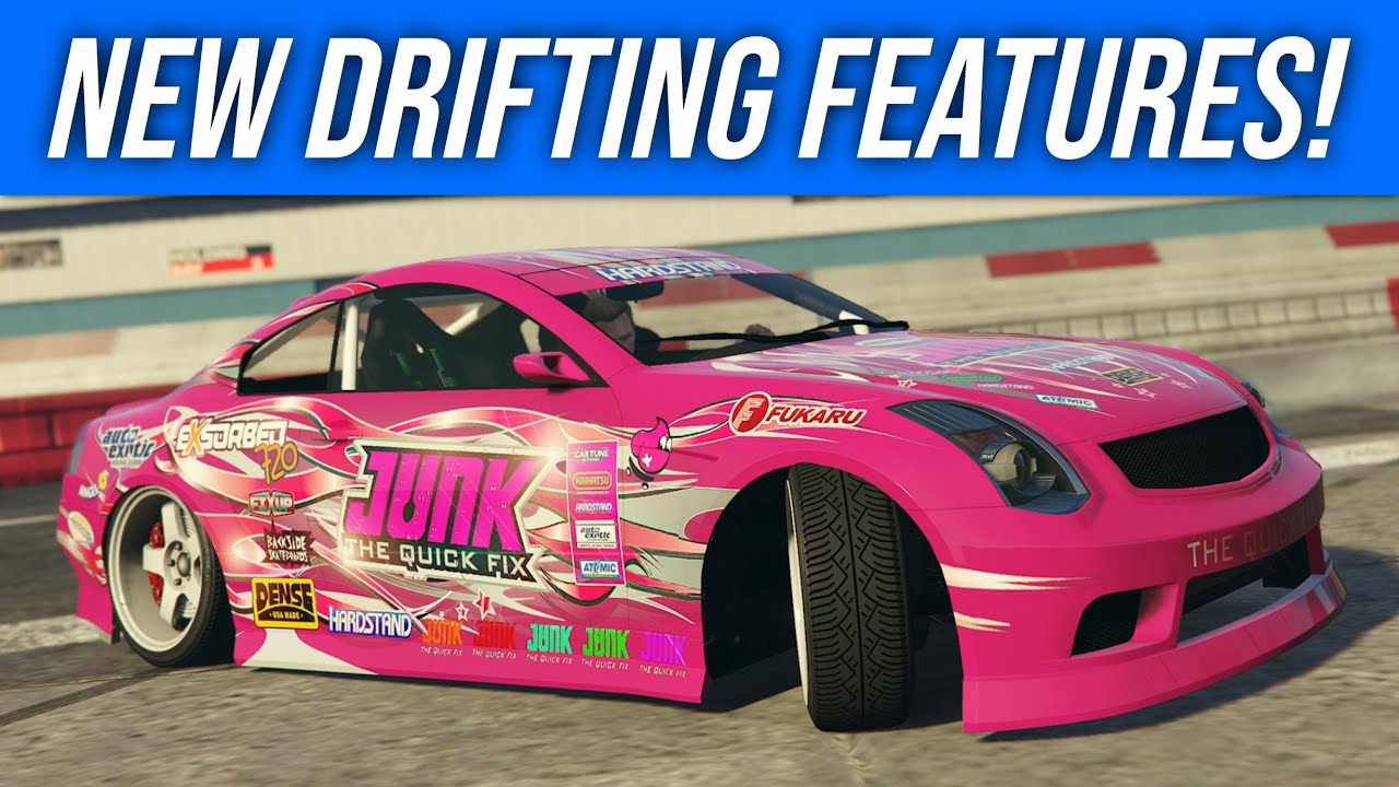 GTA 5: MORE Awesome Drift Cars from the Chop Shop DLC! 