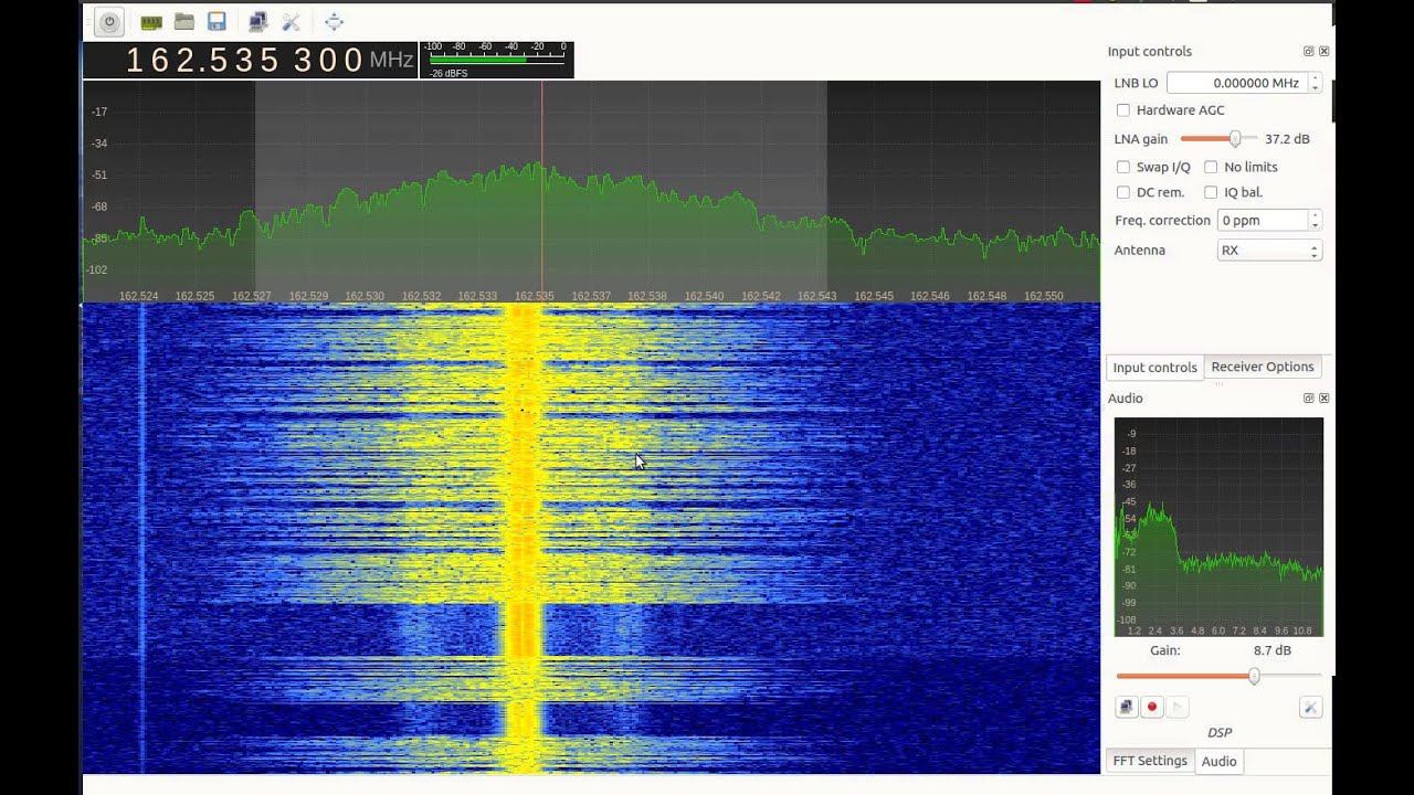 SDR Signal hopping YouTube