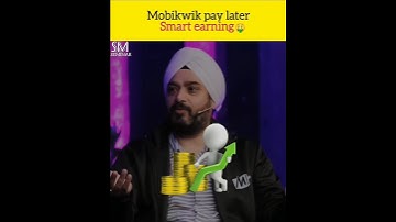 mobikwik pay later | smart earning 🤩 | Sandeep maheshwari