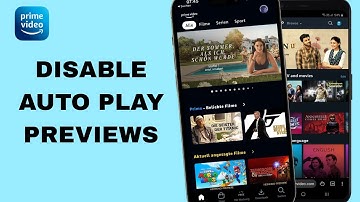 How To Disable Auto Play Previews On Prime Video App | Step By Step