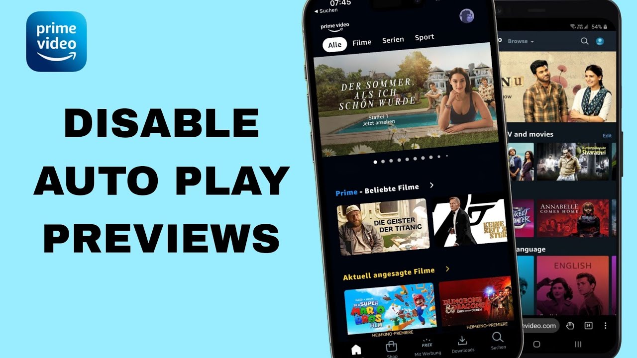 How To Disable Auto Play Previews On Prime Video App | Step By Step