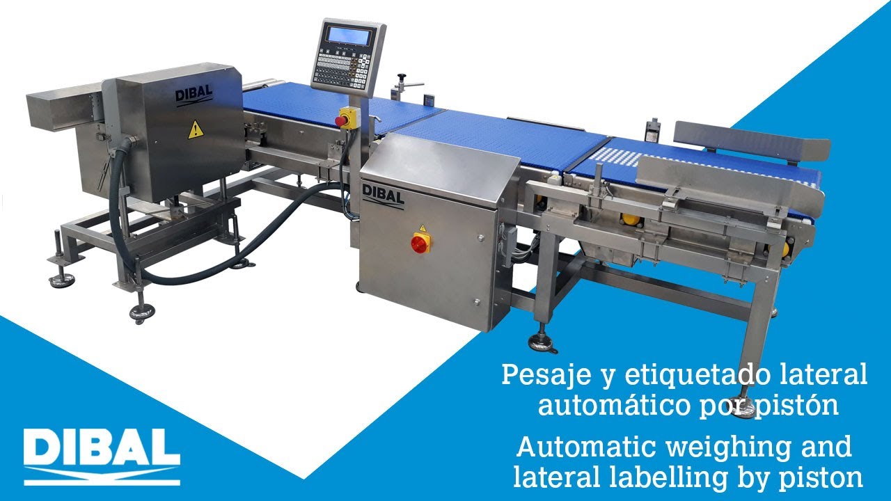 Pesaje y etiquetado lateral automático para cajas