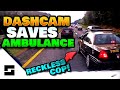 Dash-Cam Saves Ambulance From Reckless Cop