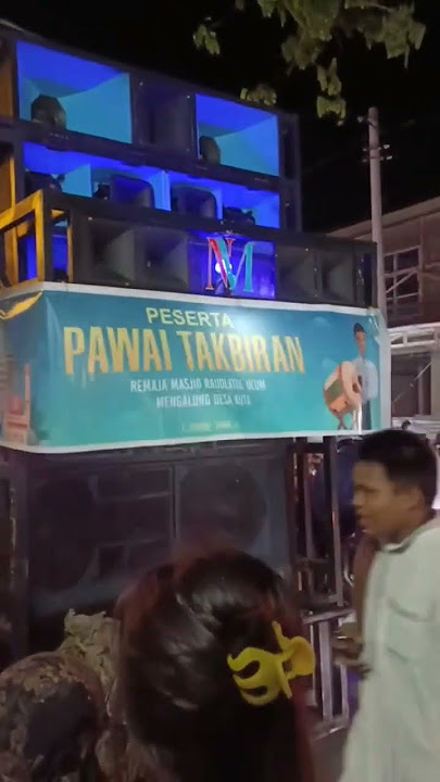 pawai takbiran kren #smartphone #vlog