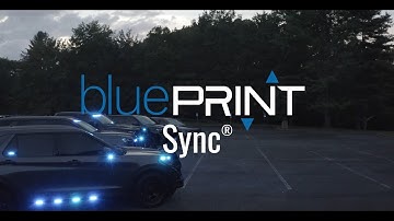 bluePRINT Sync®: Synchronized flash patterns for improved clarity and enhanced safety.