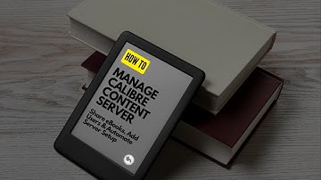 How to Manage Calibre Content Server | Share eBooks, Add Users & Automate Server Setup