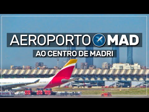 Vídeo: Como Chegar Do Aeroporto De Madrid