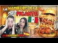 🇪🇸ESPAÑOLES REACCIONAN La HAMBURGUESA MÁS PICANTE de MÉXICO y del MUNDO!