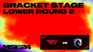 T1 vs TL | 브래킷 Day 8 패자조 2라운드 | 2024 MSI