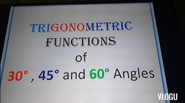 6 trigonometric function of 30
