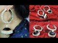 Silk Thread Jhumkas Making | Innovative Idea | Jewelry Making