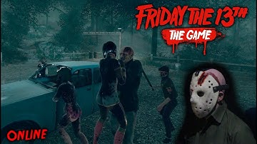 Friday the 13th the game - Gameplay 2.0 - Jason part 4