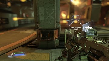 Killing a hell knight (DOOM 2016)