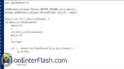 Adobe flash cs4 platform game basics : intro