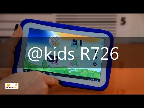 Обзор детского обучающего планшета @Kids R726
