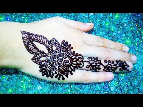 Repeat World S Easiest And Beautiful Mehndi Design For Hands