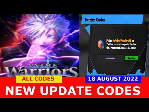 NEW CODES WORK *FREE GEMS* [GOJO UPDATE] ALL CODES! Anime Warriors ROBLOX