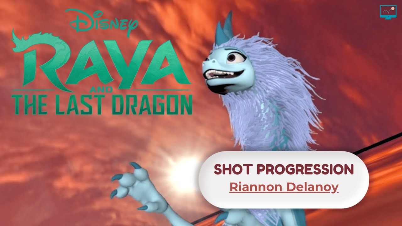 Raya and the Last Dragon 🌸 | Stunning Animation Shot Progression! | Riannon Delanoy