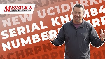 Decoding Kubota Serial Numbers