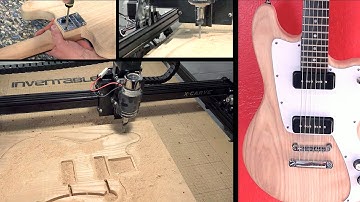How to make a guitar body from scratch using the X-Carve 3D Carving CNC machine