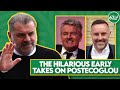 The hilarious early takes on Postecoglou & Celtic they'll now be trying to bury