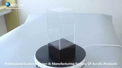 RECHI Custom Design & Manufacture Clear Acrylic Display Case Arce AB28