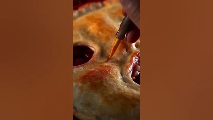 Eat it? or Burn it? Scary cherry baby pie anyone?🍒 👶 🥧