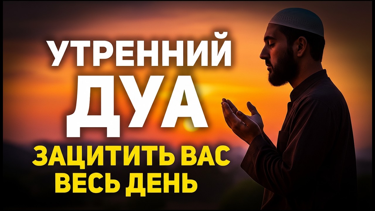 УТРЕННИЙ ДУА أذكار الصباح ЗАЩИТИТЬ ВАС ВЕСЬ ДЕНЬ | СЛУШАЙТЕ КАЖДОЕ УТРО!