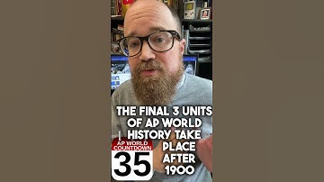 35 DAYS UNTIL THE AP WORLD HISTORY EXAM  #apworld #apworldhistory