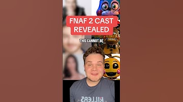 FNAF 2 CAST REVEALED!! #fnaf #fivenightsatfreddysmovie #matpat #fnaf2movie
